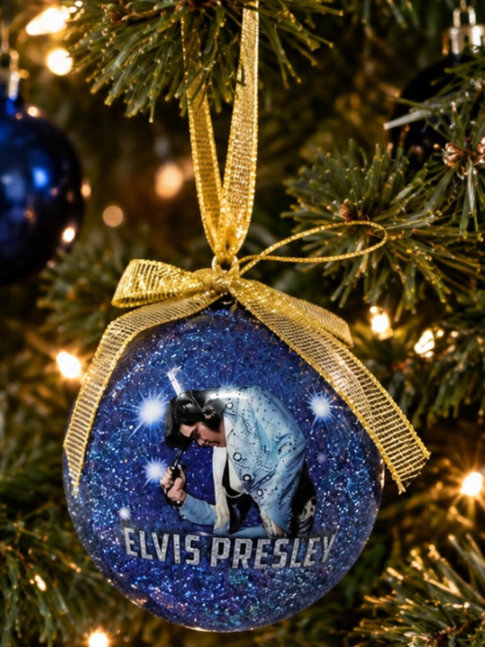Elvis Presley Ornament Collectible - Designer Christmas Ornament